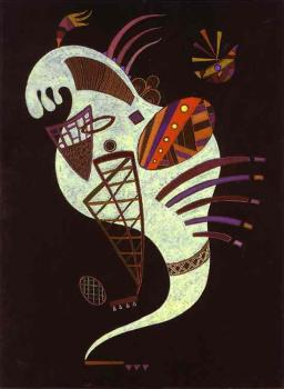 Wassily Kandinsky : White Figure